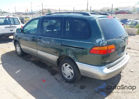 2000 Toyota Sienna Le/Xle z USA, uszkodzony, nr VIN 4T3ZF13C8YU215604